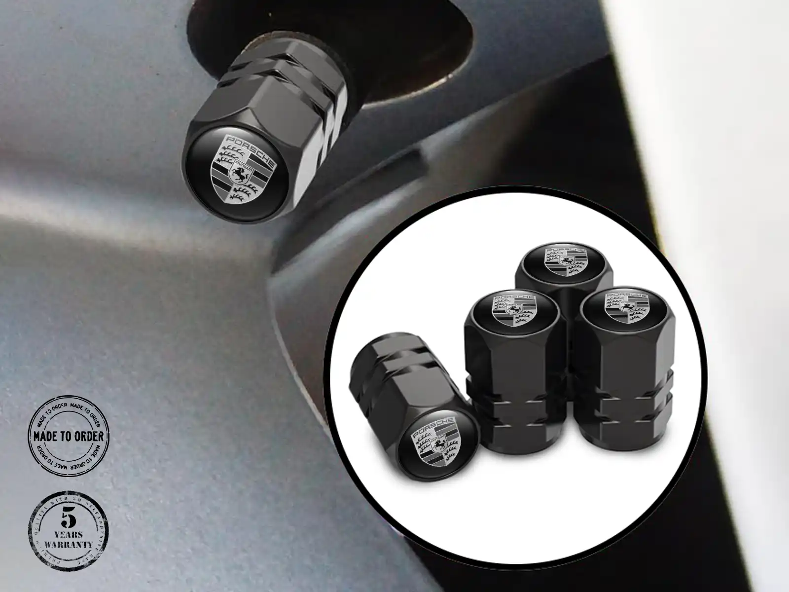 Porsche Couvercles De Valve Pour Camion Style Personnalisé